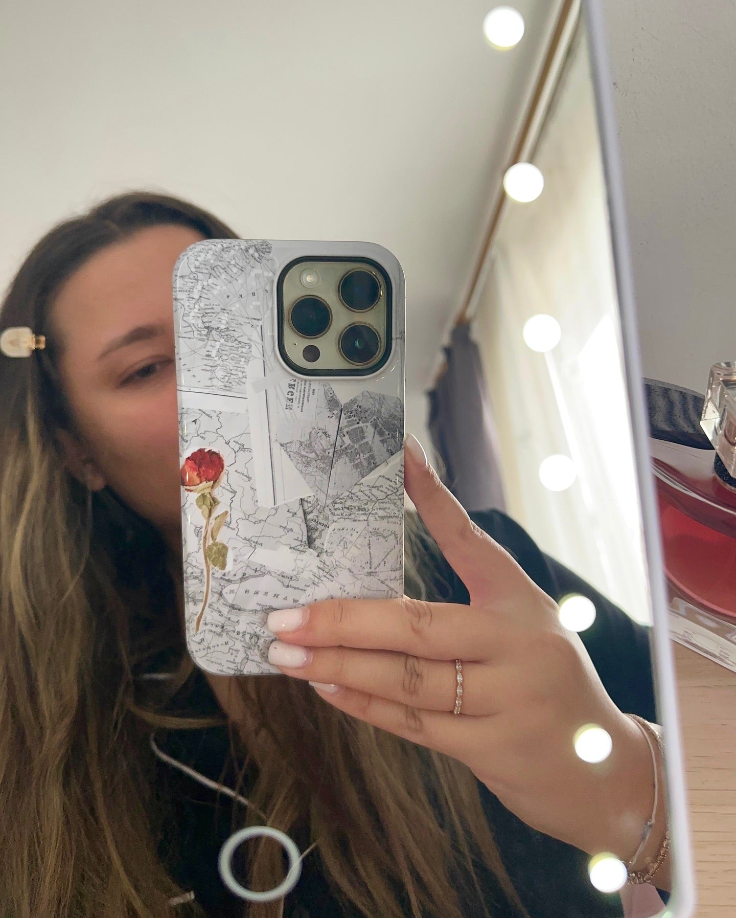 Paper Rose iPhone Case