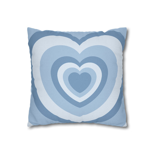 Blue Infinity Love Decorative Pillow