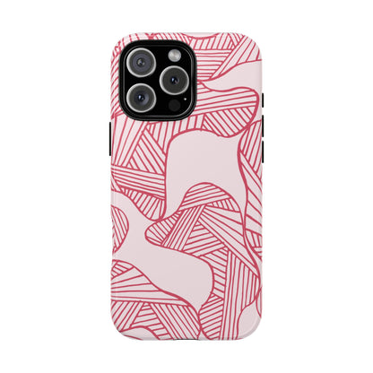 Red Fluidity iPhone Case