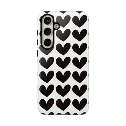 Black Hearts Samsung Case