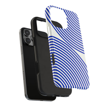 Blue Circles iPhone Case