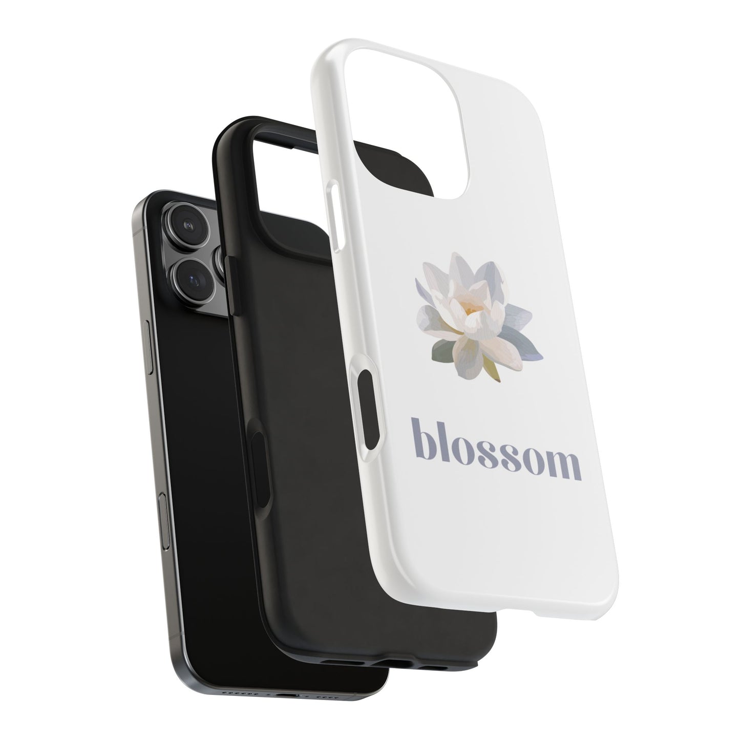 Blossom White iPhone Case