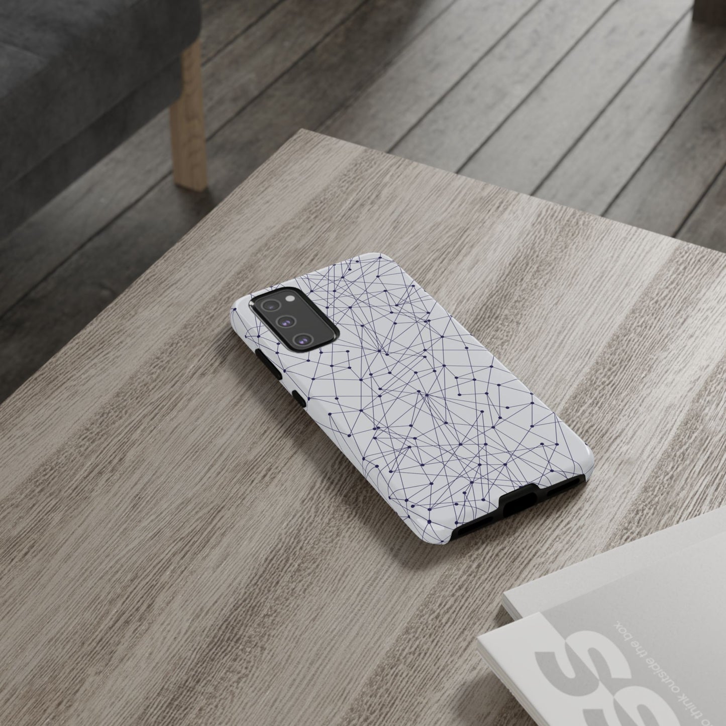 Abstract Galaxy Grey Samsung Case