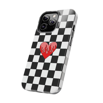 Checkmate Black & White iPhone Case