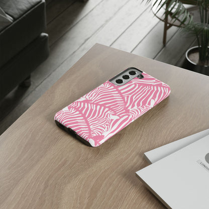 Pink Zebra Samsung Case