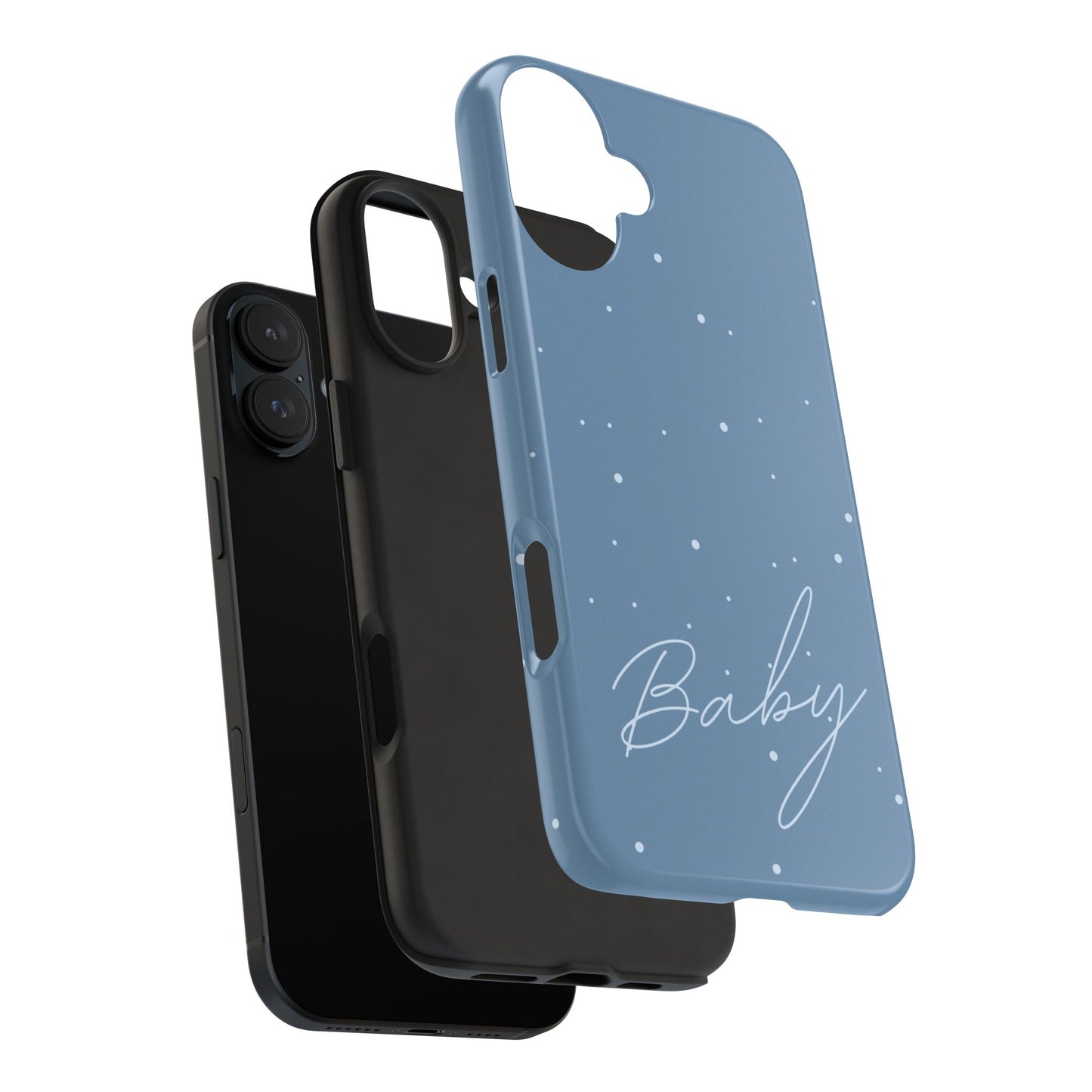 Blue Baby iPhone Case