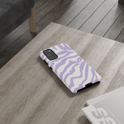 Purple Animal Print Samsung Case