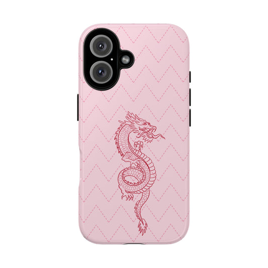 Pink Dragon iPhone Case