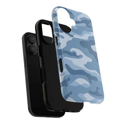 Blue Camo iPhone Case