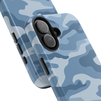 Blue Camo iPhone Case