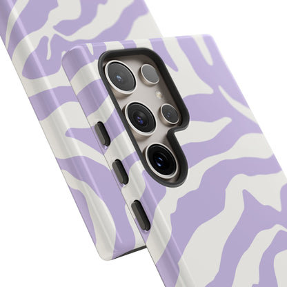 Purple Animal Print Samsung Case