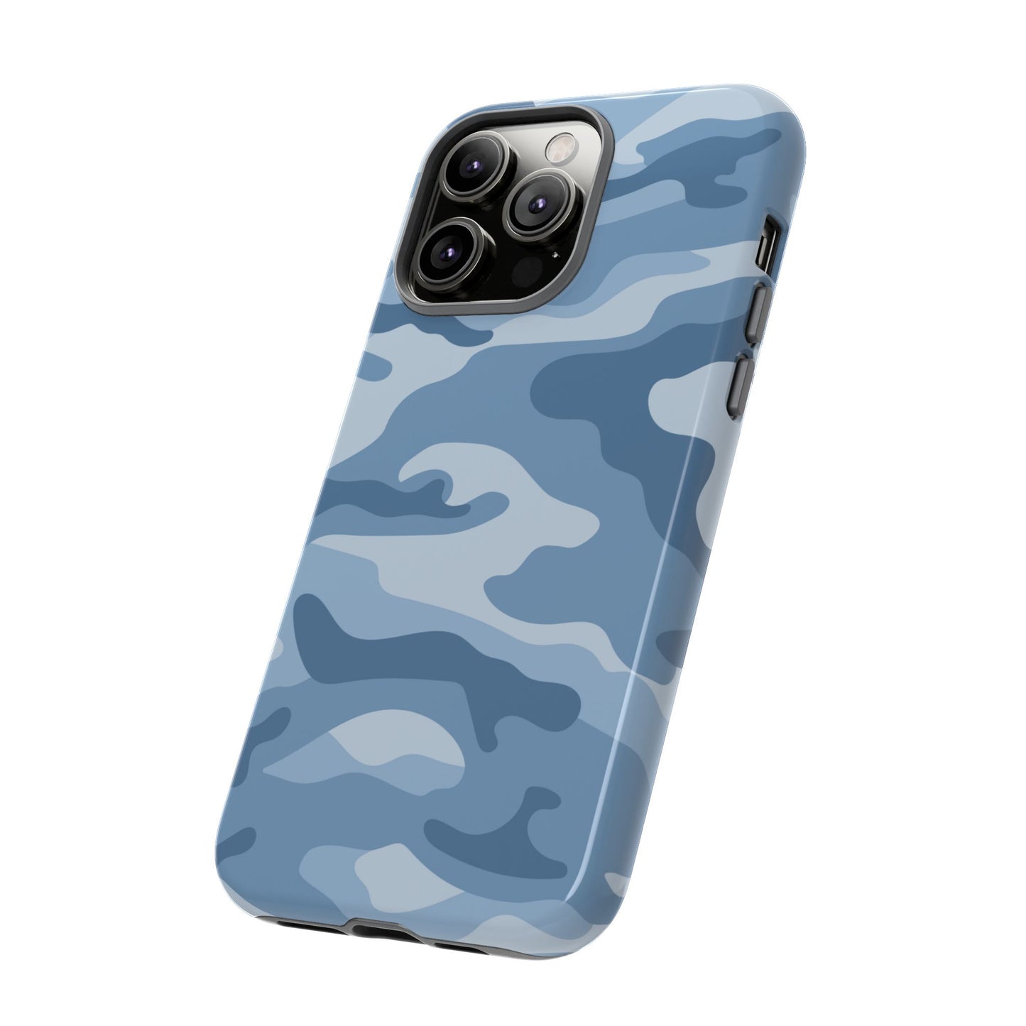 Blue Camo iPhone Case