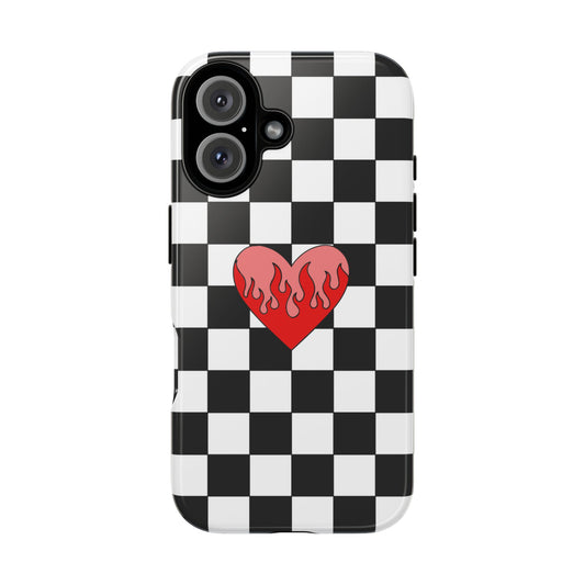 Checkmate Black & White iPhone Case