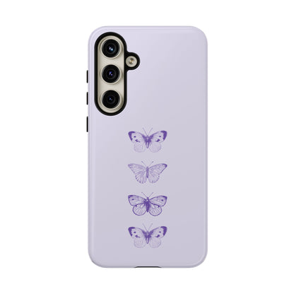 Purple Butterfly Samsung Case