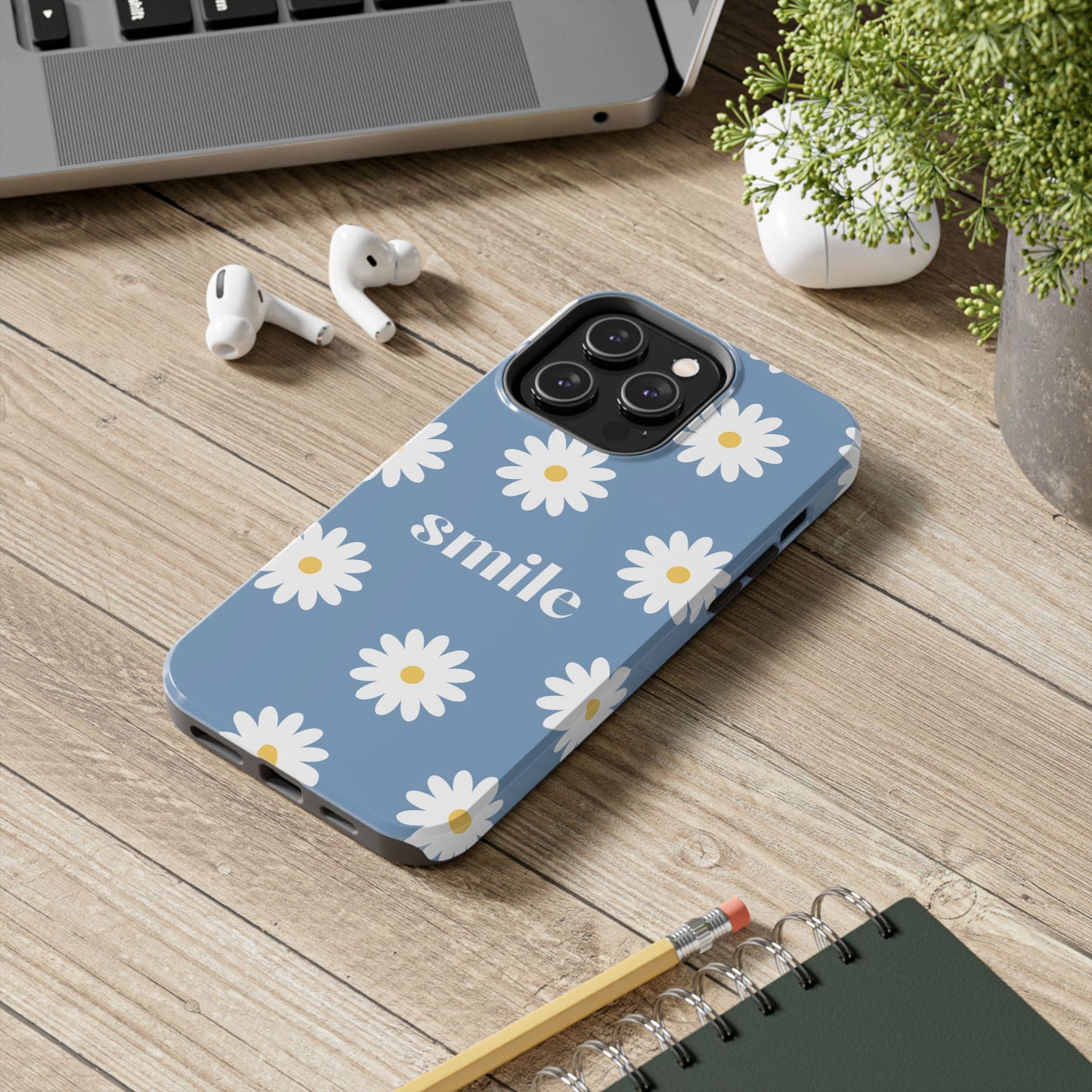 Blue Daisy iPhone Case