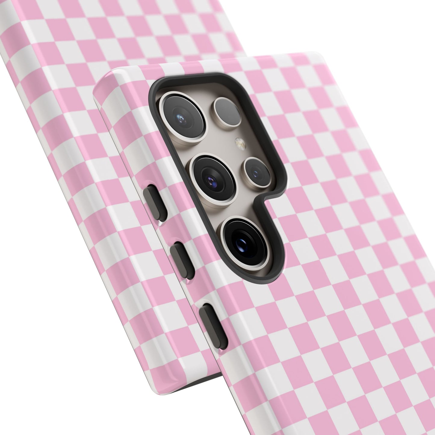 Maybe Chessboard Pink Samsung Case