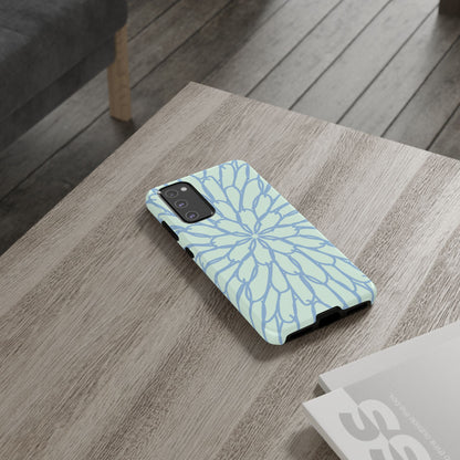 Abstract Flower Mint Samsung Case