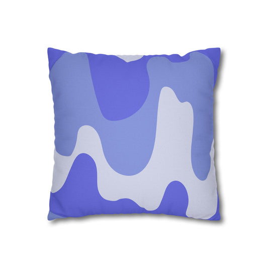 Blue Slime Decorative Pillow