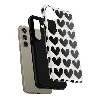 Black Hearts Samsung Case