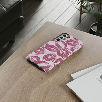 Kiss Kiss Pink Samsung Case