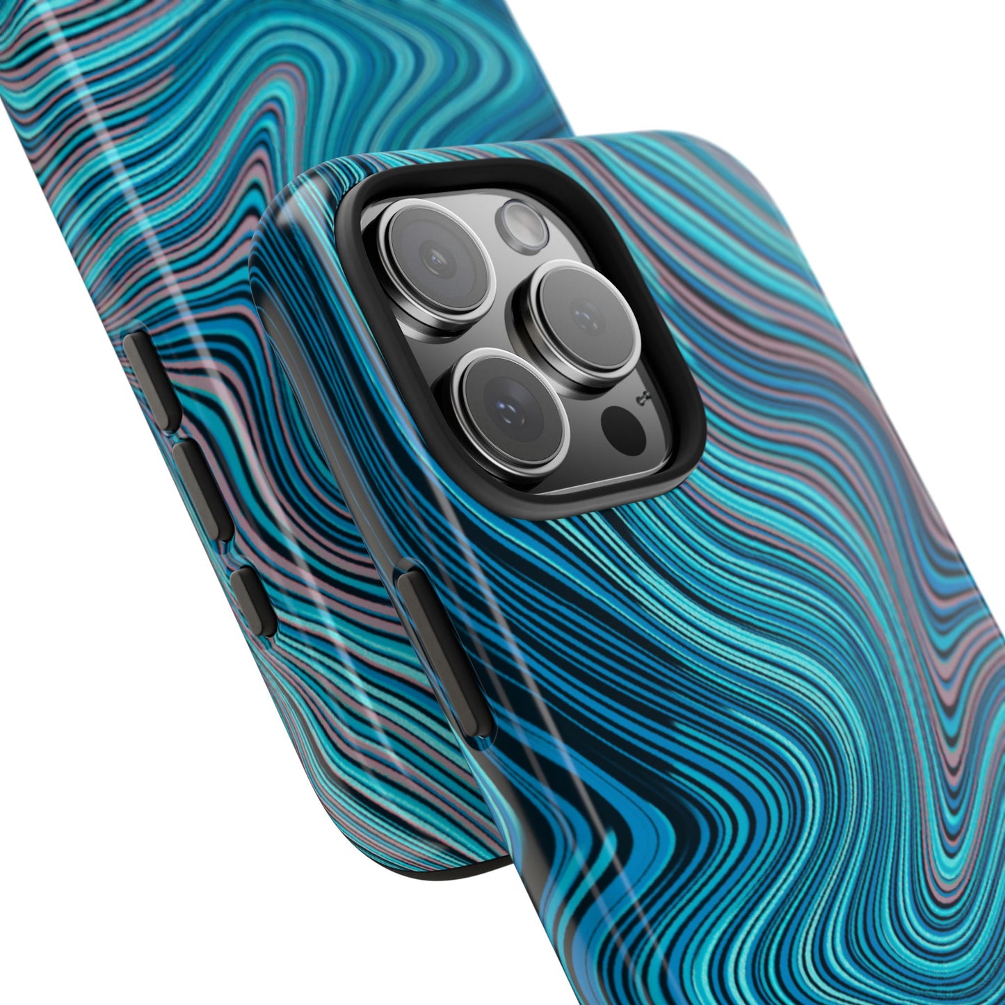 Blue Fluidity iPhone Case