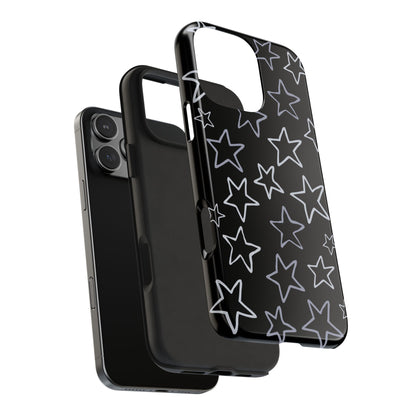 Black Stars iPhone Case