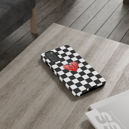 Checkmate Black & White Samsung Case