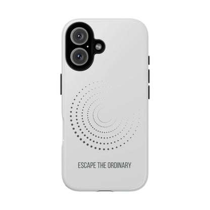 Escape The Ordinary White iPhone Case