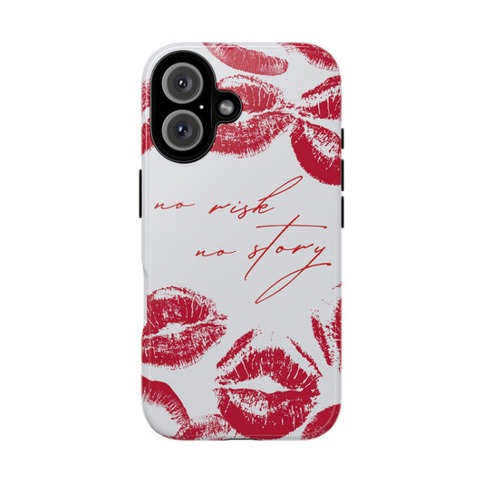 No Risk No Story iPhone Case