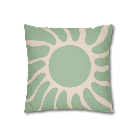 Green Vintage Decorative Pillow