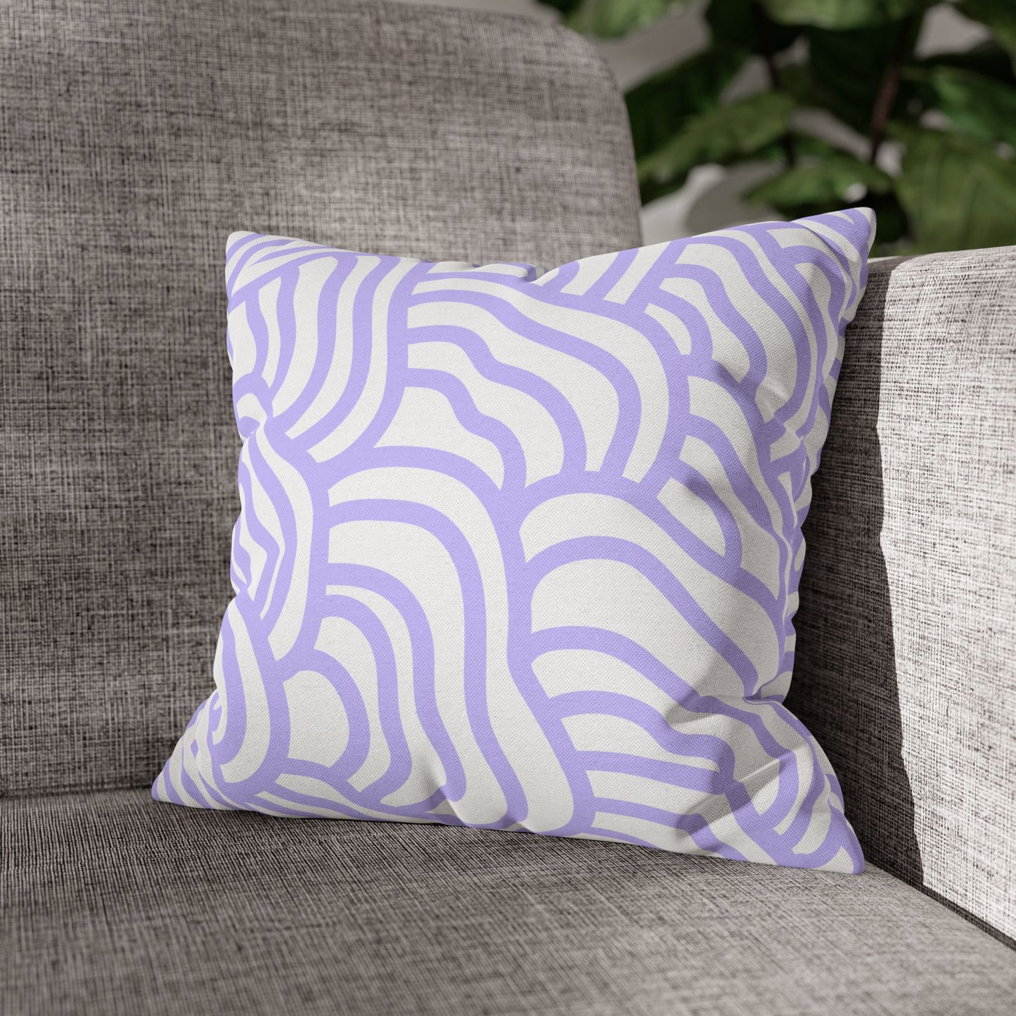Purple Love Decorative Pillow