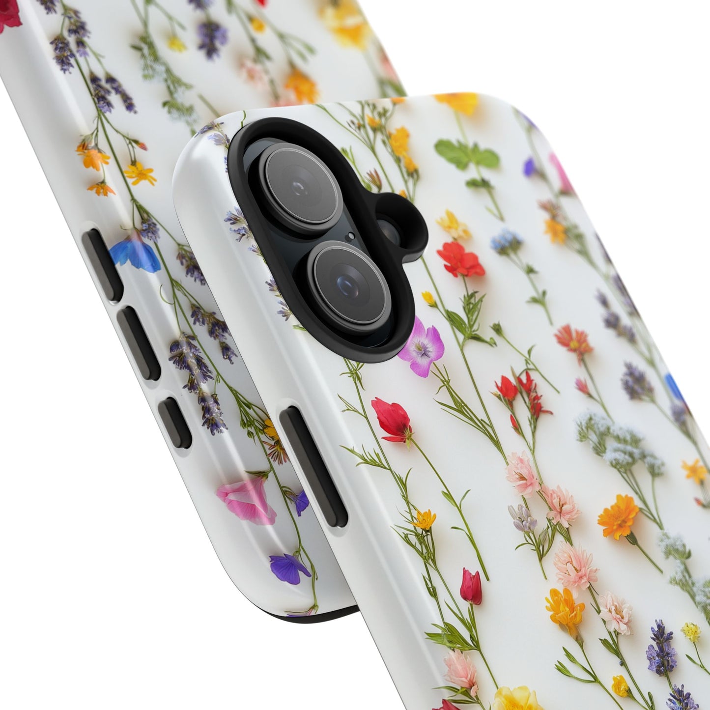 Rainbow Flowers iPhone Case