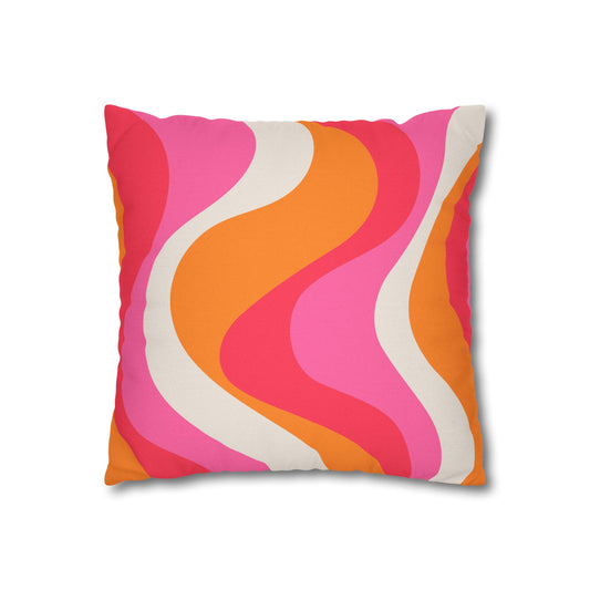 Playful Pink Decorative Pillow