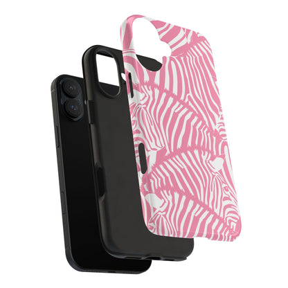 Pink Zebra iPhone Case