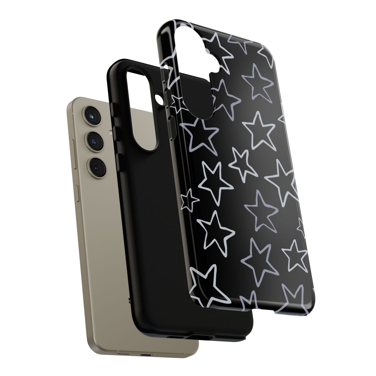 Black Stars Samsung Case