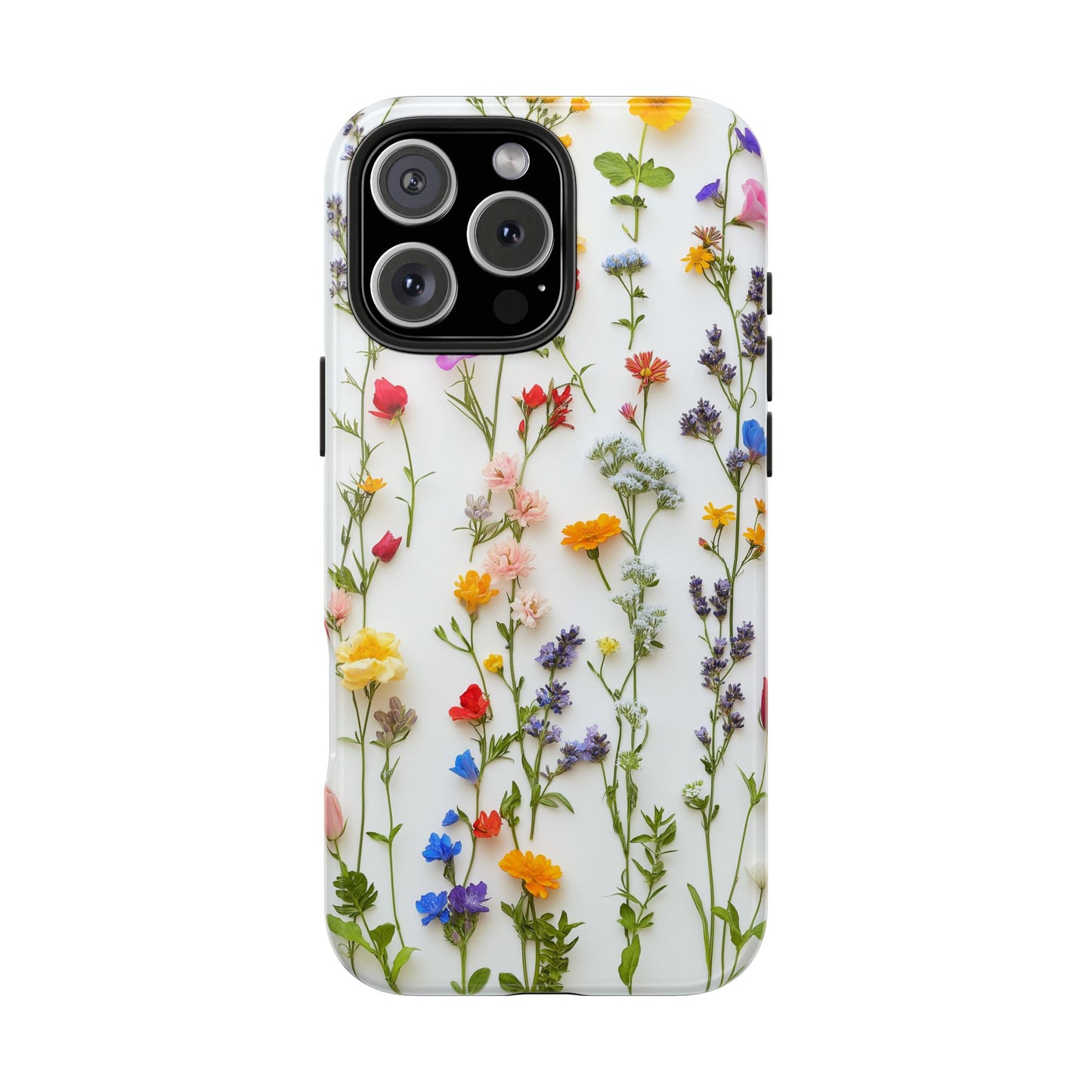 Rainbow Flowers iPhone Case