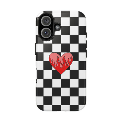 Checkmate Black & White iPhone Case