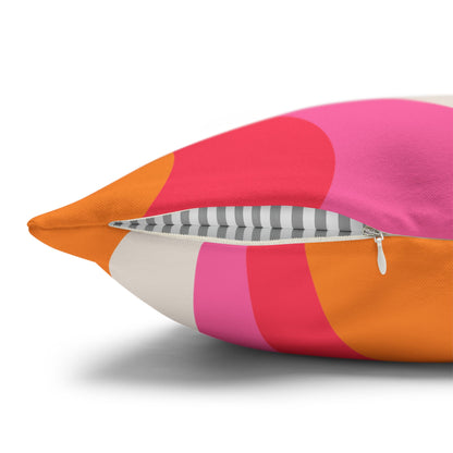 Playful Pink Decorative Pillow