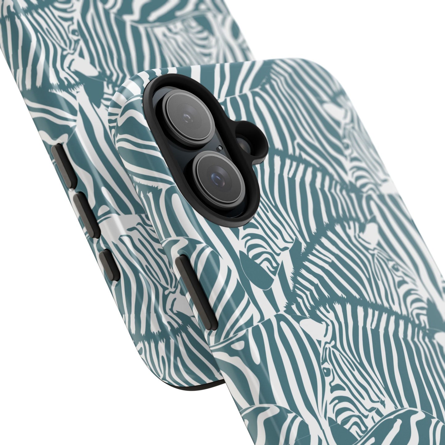 Green Zebra iPhone Case