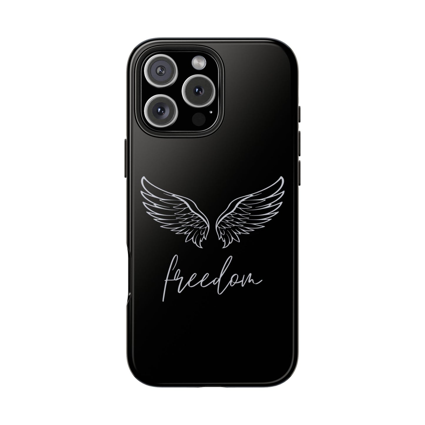 Angel Black Wings iPhone Case