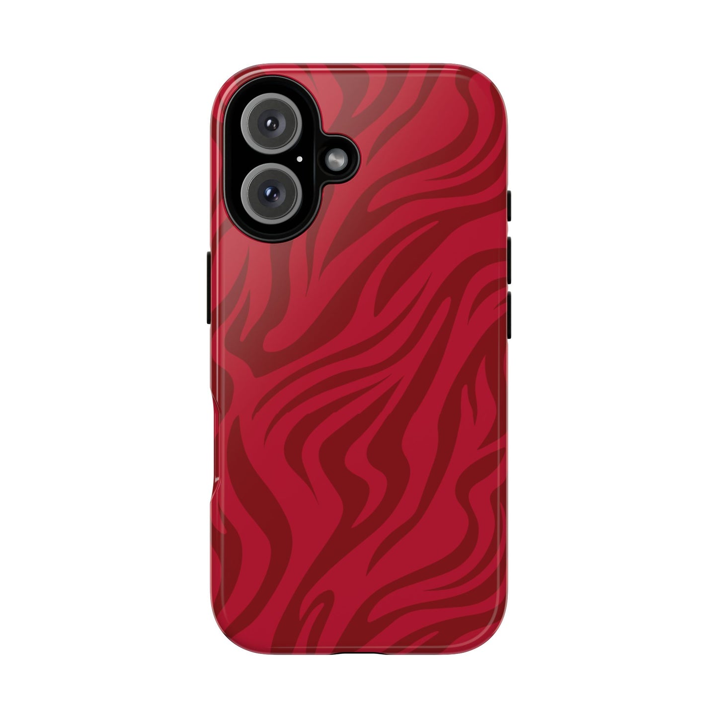 Fire Red iPhone Case