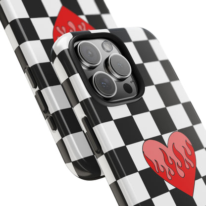 Checkmate Black & White iPhone Case