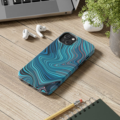 Blue Fluidity iPhone Case