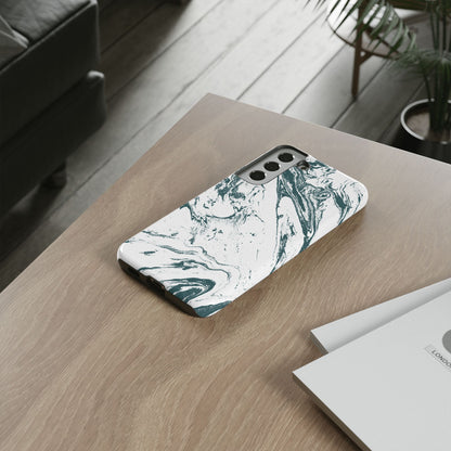 Green Marble Samsung Case