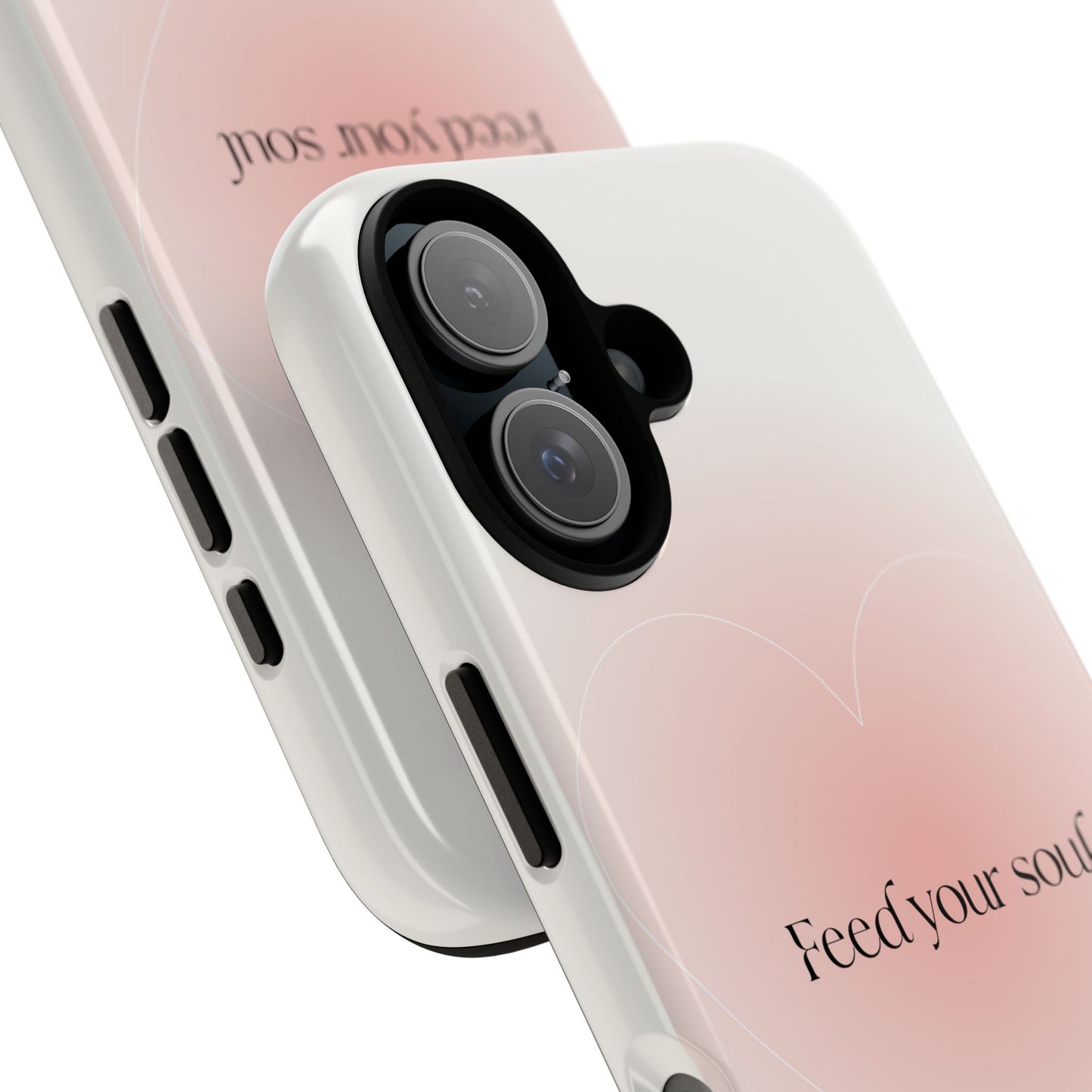 Feed Your Soul Pink iPhone Case