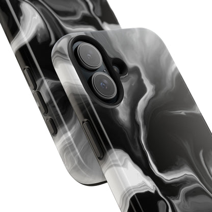 Black Fluid iPhone Case