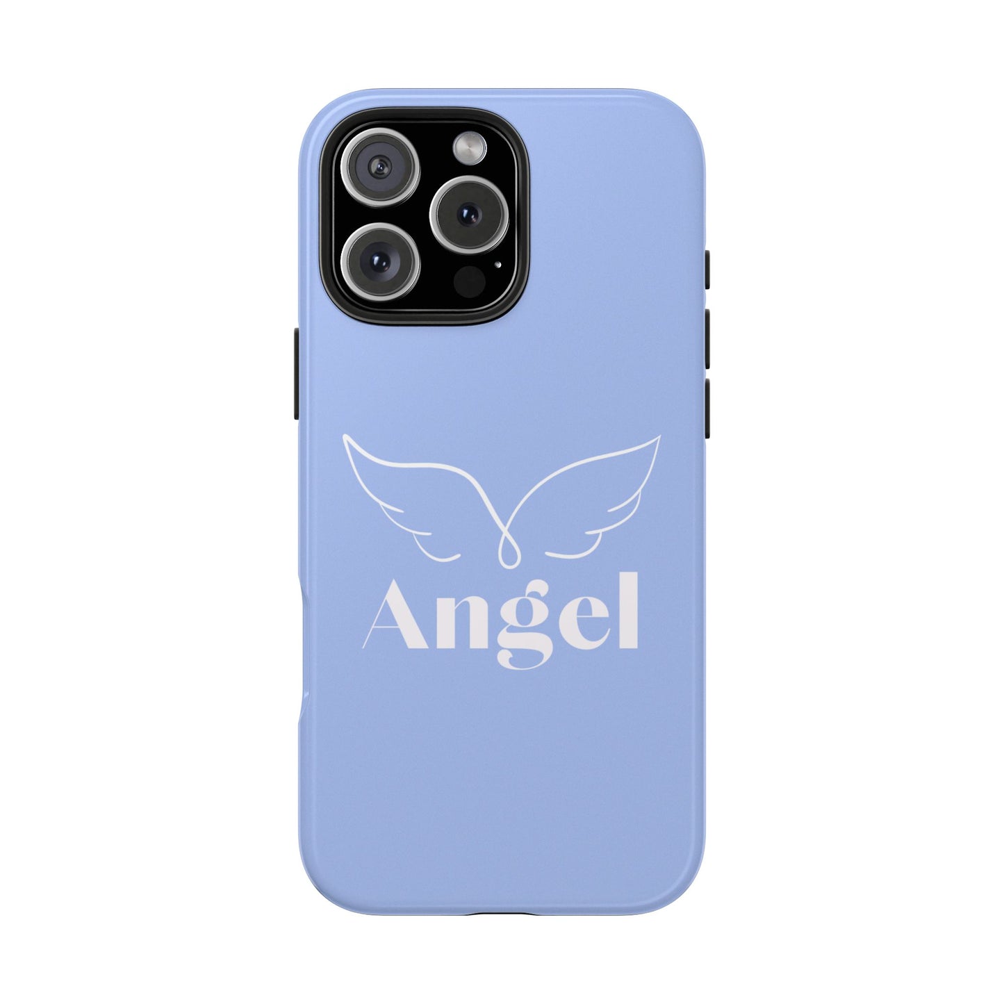 Angel Baby Blue iPhone Case