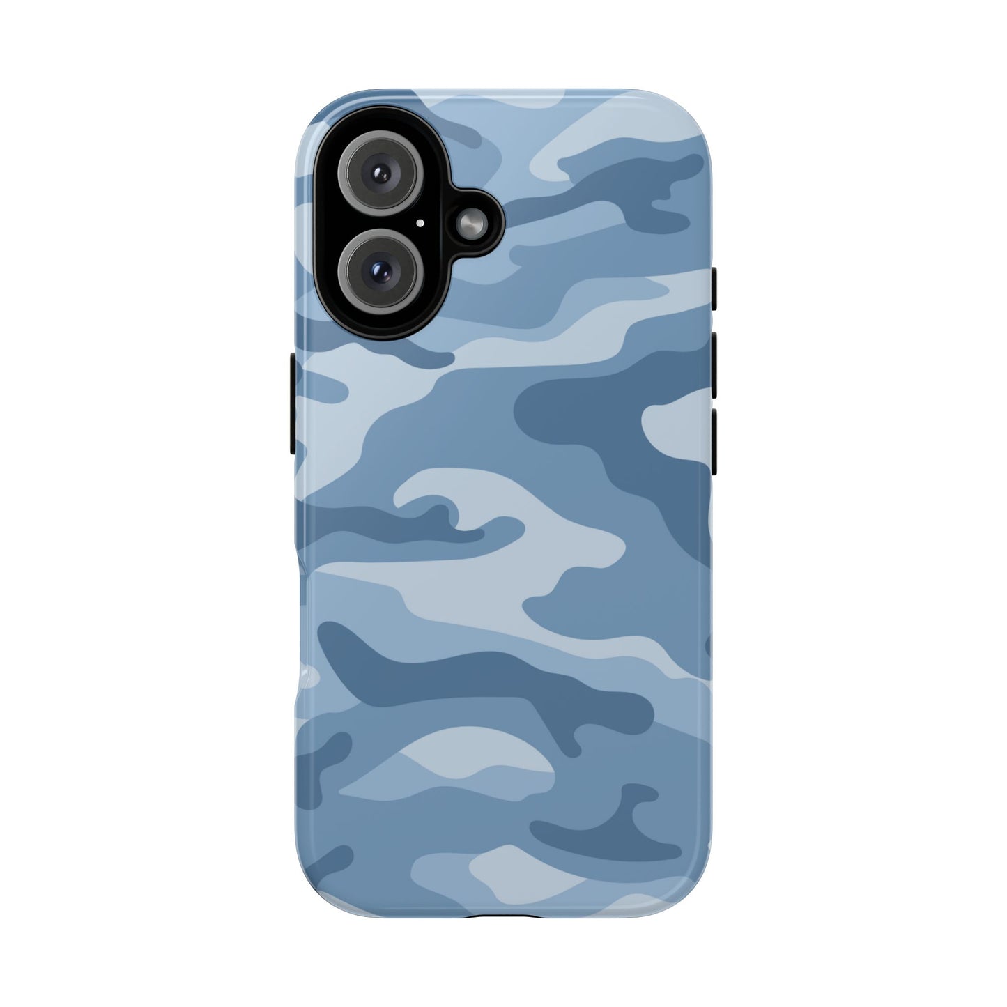 Blue Camo iPhone Case