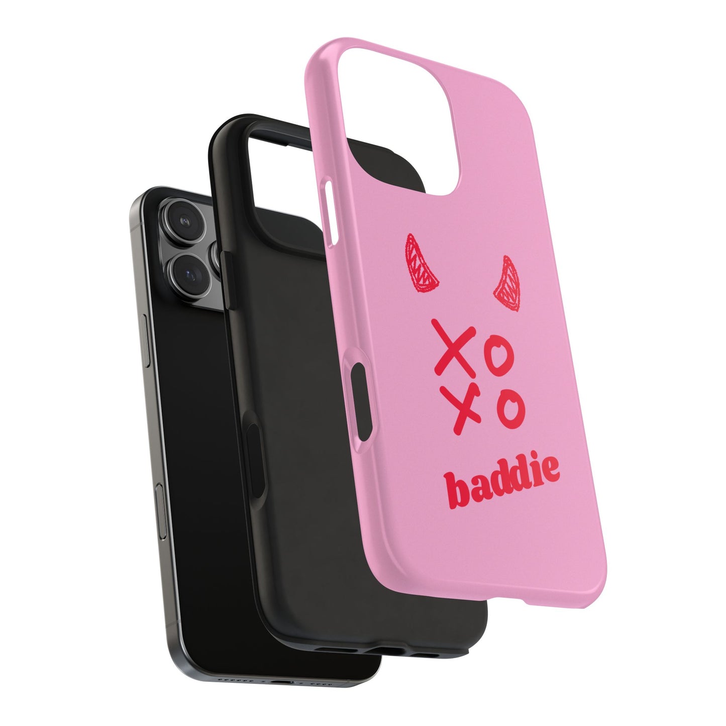 XOXO Baddie Pink iPhone Case