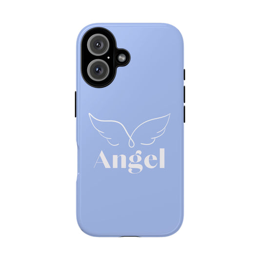 Angel Baby Blue iPhone Case